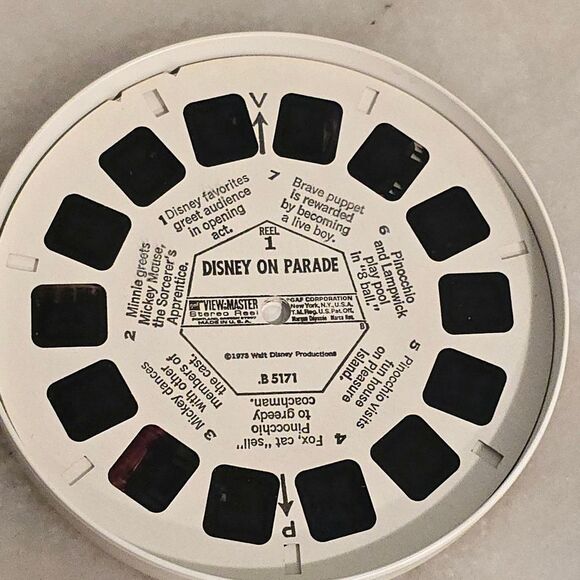 1973 Disney on Parade Stereo View Master Reels - Picture 1 of 8